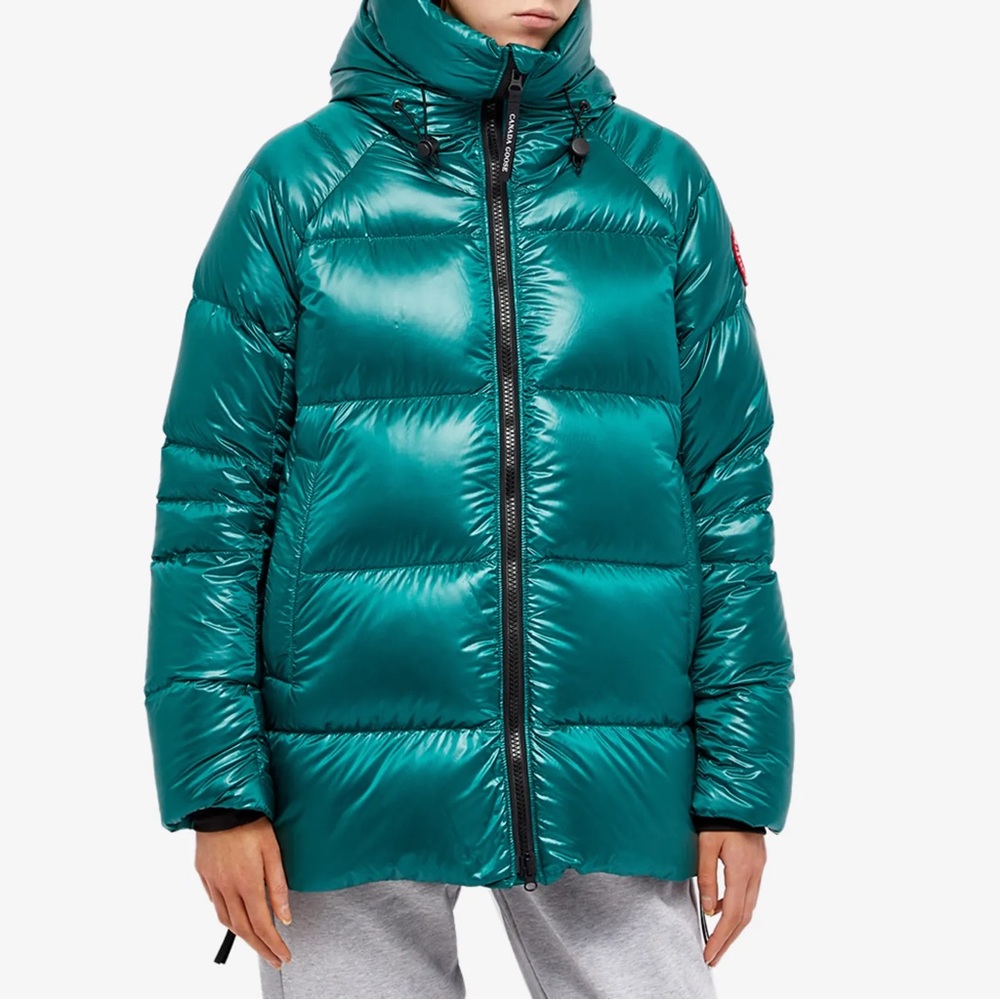 NEW Canada Goose Cypress Puffer Hooded Jasper Green Jacket Sz Large